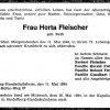 Roth Herta 1913-1984 Todesanzeige